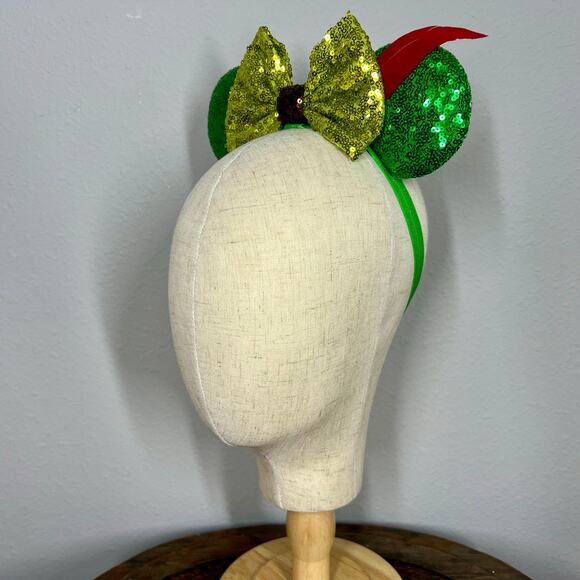 Peter Pan Elastic Minnie Ears | Disney-Inspired Adjustable Mouse Ears Headband - Picture 3 of 5